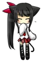 😄 emoji Ojounyan (Miss Little Meow) Telegram sticker 13 of 41