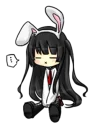 😑 emoji Ojounyan (Miss Little Meow) Telegram sticker 5 of 41