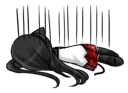 😔 emoji Ojounyan (Miss Little Meow) Telegram sticker 6 of 41
