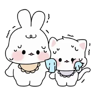 🤍 emoji 소중한 ⸻ @stikie's  ౨ৎ  @pacii Telegram sticker 12 of 24