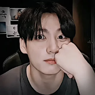 🐇 emoji ☆ JUNGKOOK RANDOM — @jeonvo.cøm Telegram sticker 20 of 72