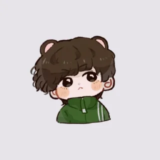 🐯 emoji ☆ taehyung — @jeonvo.cøm Telegram sticker 4 of 20