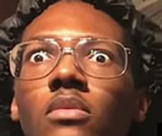😨 emoji black man sus Telegram sticker 14 of 20