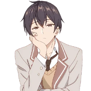🍓 emoji @Anime_Sticker_noob Alya Sometimes Hides Her Feelings in Russian Telegram sticker 22 of 65