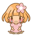 😥 emoji twin blonde Telegram sticker 13 of 100