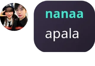 Sticker from nana