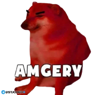 😡 emoji Cʜᴇᴇᴍs Pᴀᴄᴋ ʙʏ @STJCKER ✨🥀 Telegram sticker 8 of 35