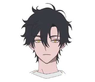 😐 emoji Link Click @AnimeLibrary_Stickers Telegram sticker 7 of 34