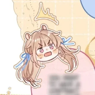 🐹 emoji ♡ @dapperies ⋆ִ ֺ @PinkyJones ٠〃 Telegram sticker 10 of 70