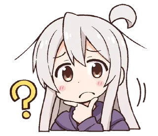 ❔ emoji 别酱了 Telegram sticker 13 of 104