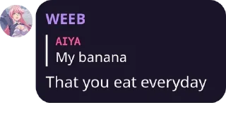 🍌 emoji Quotes (@SammieMemory) Telegram sticker 13 of 51