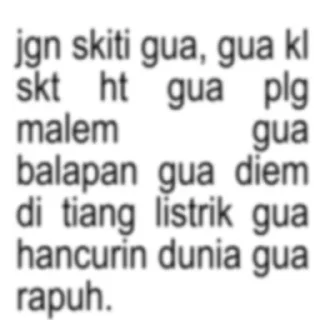 👍 emoji Galau KOCAK @kiusejeong Telegram sticker 2 of 39