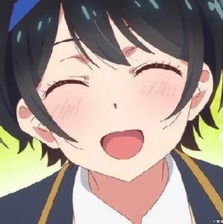 ☺️ emoji Ruka Sarashina - @Otakuzdream Telegram sticker 7 of 72