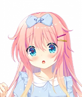 😯 emoji 朝にゃあ Telegram sticker 7 of 16
