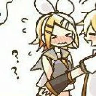Sticker from ❃.✮:▹Rin Kagamine◃:✮.❃ @hhaikara