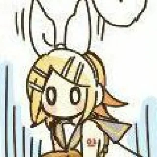 Sticker from ❃.✮:▹Rin Kagamine◃:✮.❃ @hhaikara