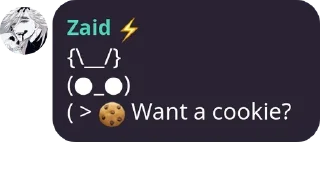 Sticker from Zaid