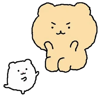 ⭐ emoji 망그러진 햄터 2 @moe_sticker_bot Telegram sticker 12 of 24