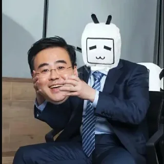 😅 emoji 叔叔我啊真的___ 制作维护@bilibilidianshi Telegram sticker 7 of 73
