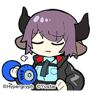 😀 emoji All Arknight 2 Telegram sticker 20 of 109