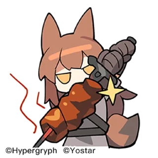 🤪 emoji All Arknight 2 Telegram sticker 24 of 109