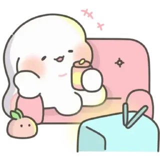 🤍 emoji ㅤㅤ           @stikie   ੶   @paaci Telegram sticker 21 of 24