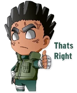 👍 emoji NARUTO CHIBI | @COZYFOCX Telegram sticker 9 of 65