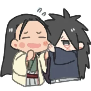 ❤️ emoji Naruto chibi // @Animes_Sticker Telegram sticker 15 of 24