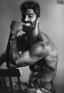 🗿 emoji @HUBXE @WTF69KARTIK GIGA CHAD Telegram sticker 12 of 120