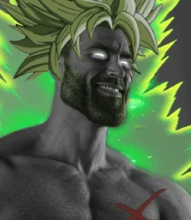 Sticker from Giga Chad