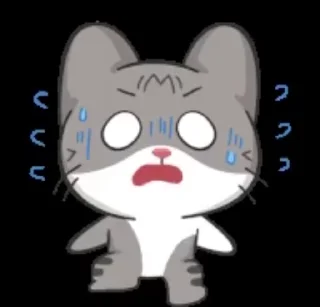 🌟 emoji Cute Cat by ᏕᏒᎧᏒᏕ 豆 Telegram sticker 15 of 40
