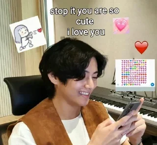 Sticker from Taehyung