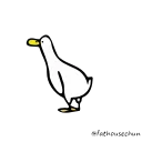 🦆 emoji 日子還是要過鴨3- 鴨鴨動起來二！ @fathousechun Telegram sticker 10 of 21