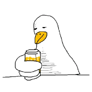 🦆 emoji 一年四季吃烤鴨 @taiwanesestickers Telegram sticker 16 of 40