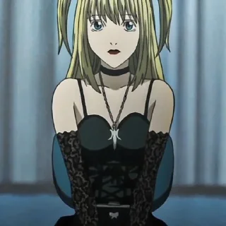 ✖️ emoji Misa Amane ҂ @StickerAnimePack Telegram sticker 6 of 85