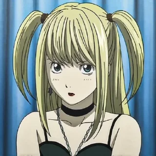 ✖️ emoji Misa Amane ҂ @StickerAnimePack Telegram sticker 19 of 85