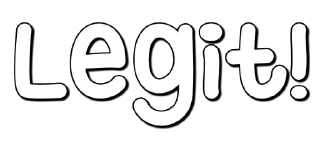 Sticker from blank