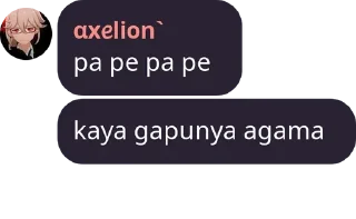 😑 emoji axel bukan boti Telegram sticker 10 of 68