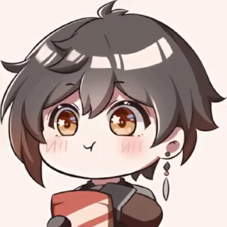 Sticker from 派蒙小零食 @karako_c