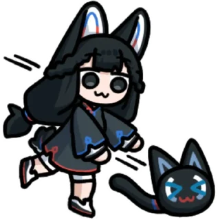 🏃 emoji 安安同同 Telegram sticker 11 of 16