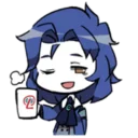 😌 emoji Lobotomy Corporation Telegram sticker 7 of 32