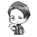 😠 emoji Lobotomy Corporation Telegram sticker 16 of 32