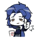 😁 emoji Lobotomy Corporation Telegram sticker 9 of 32