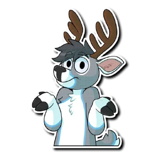 Sticker from Riley the Deer