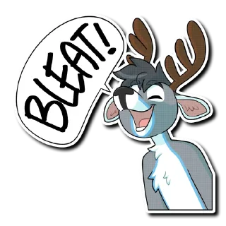 Sticker from Riley the Deer