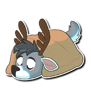 🍞 emoji Riley the Deer Telegram sticker 9 of 81