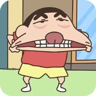 👄 emoji sinchan Telegram sticker 1 of 17