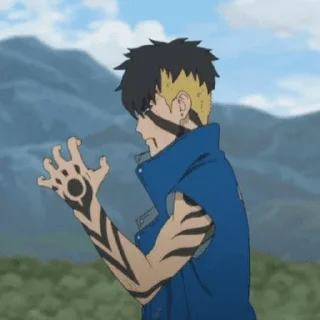 Sticker from Kawaki Uzumaki - @Ravellxyz