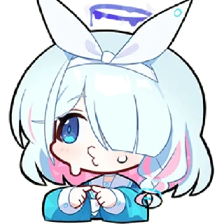 🚫 emoji 蔚蓝档案1 @zhaxia_cn Telegram sticker 16 of 112