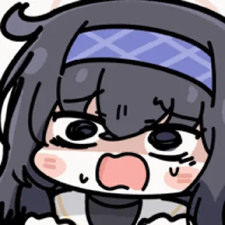 😱 emoji 圣三一 GIF vol.1 @tsugumi42 Telegram sticker 10 of 77
